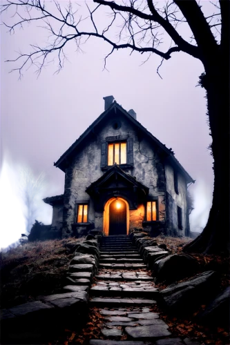 creepy house,witch house,the haunted house,haunted house,witch's house,abandoned house,lonely house,house silhouette,ghost castle,the house,hauntings,dreamhouse,house,halloween scene,old house,halloween background,the threshold of the house,haunted,haunted castle,two story house,Conceptual Art,Fantasy,Fantasy 11