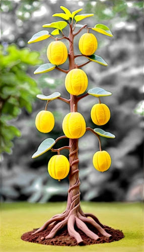 lemon tree,fruit tree,tangerine tree,yellow fruit,yellow ball plant,jaggery tree,mirabelle tree,quince decorative,lemon - fruit,carambola,lemon background,flourishing tree,fruiting,yellow plums,golden trumpet tree,tree fruit,growing mandarin tree,apocynaceae,the japanese tree,bonsai tree,Unique,3D,Clay