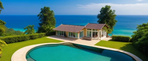 holiday villa,pool house,mustique,dreamhouse,luxury property,beach house,summer house,tropical house,lefay,roof top pool,luxury home,3d rendering,beachhouse,beautiful home,dunes house,ocean view,house by the water,bendemeer estates,outdoor pool,riviera,Photography,General,Realistic