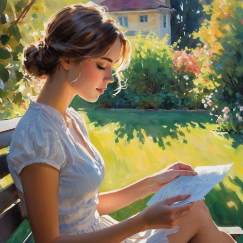 girl studying,blonde woman reading a newspaper,italian painter,girl drawing,donsky,reading,girl at the computer,little girl reading,girl sitting,vettriano,art painting,painter,meticulous painting,study,woman sitting,struzan,painting,pintor,watercolourist,photorealist,Conceptual Art,Oil color,Oil Color 10