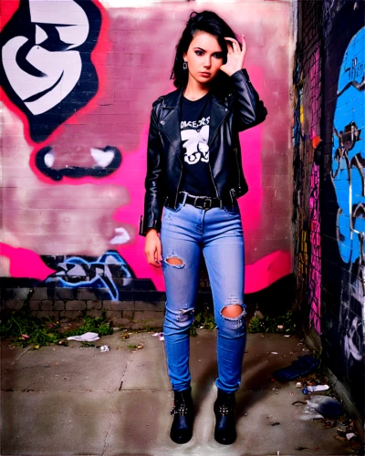 graffiti,graffitied,leather jacket,graffitti,ernan,grunge,alleys,ariela,concrete chick,leigh,byker,photo session in torn clothes,punkish,jeans background,alleyways,concrete background,thirlwall,lynn,tagger,neepsend,Illustration,Abstract Fantasy,Abstract Fantasy 10