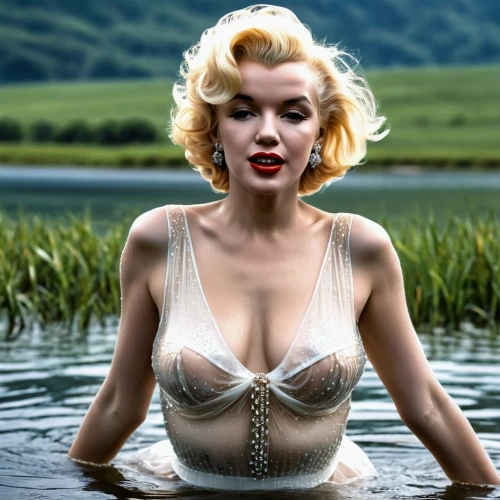 marilyn monroe,marylin monroe,marylyn monroe - female,merilyn monroe,monroe,the blonde in the river,marylin,marilyn,marilynne,mamie van doren,marilyns,gena rolands-hollywood,colorization,marilyng,colorizing,morganna,gena,vintage 1950s,madonna,jane russell-female,Photography,General,Realistic