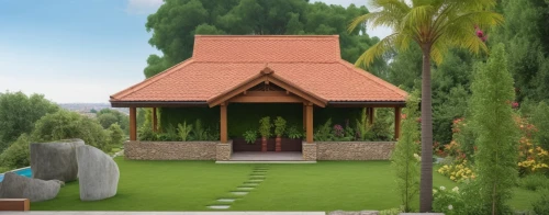 3d rendering,grass roof,miniature house,small house,holiday villa,home landscape,bungalow,artificial grass,pool house,landscape background,sketchup,roof landscape,gazebo,forest chapel,house shape,crematorium,3d background,garden design sydney,little house,landscaped,Photography,General,Realistic