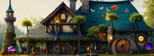 witch's house,fairy tale castle,fairy village,dreamhouse,witch house,fairytale castle,whorwood,halloween background,fantasyland,houseleek,house in the forest,fairyland,knight village,scandia gnomes,fantasy city,bonnycastle,fantasy world,fairy world,spottiswoode,chastelain,Photography,General,Fantasy