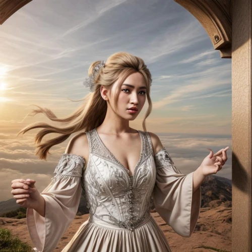 rapunzel,yuna,cersei,galadriel,hyo,shipka,fantasy picture,fantasy portrait,margairaz,joo,nana,ellinor,solar,daenerys,nara,seregil,belle,aeris,elegant,ffx