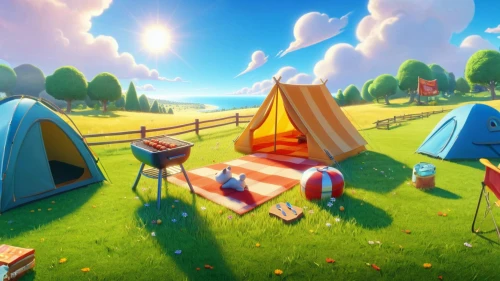 campsites,camping,camping tents,camping tipi,encampment,tourist camp,tents,cartoon video game background,tearaway,campire,camping equipment,bivouac,campgrounds,glamping,campers,tent camping,tent at woolly hollow,encamped,camp,beer tent set