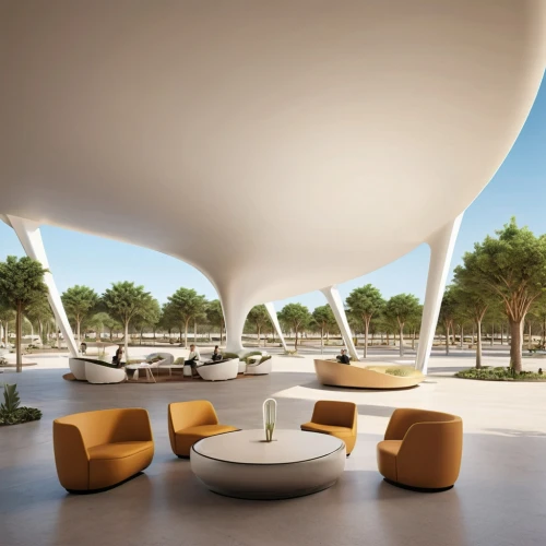 masdar,aldar,jumeirah beach hotel,champalimaud,lusail,esplanades,soumaya museum,lounges,futuristic art museum,saadiyat,mipim,baladiyat,mahdavi,rotana,yas marina circuit,seating area,etfe,damac,cochere,outdoor furniture,Photography,General,Realistic