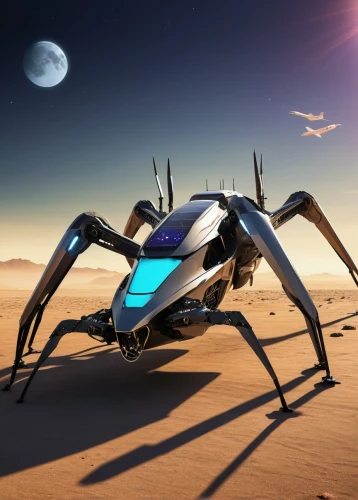 scarab,interorbital,xprize,ordronaux,vtol,vanu,airwolf,tiltrotor,skycar,lunar prospector,microaire,skyvan,logistics drone,gliderport,eurocopter,space glider,aerotaxi,airbus helicopters,rotorcraft,quadcopter,Photography,General,Realistic