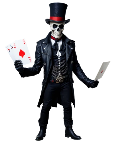 magician,suit of spades,the magician,blackjack,poker,playing card,ringleader,skullduggery,ringmaster,magicians,skulduggery,croupier,magic tricks,ace,dice poker,play cards,danse macabre,skeleton hand,croupiers,abracadabra,Conceptual Art,Fantasy,Fantasy 29