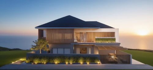 uluwatu,holiday villa,3d rendering,dunes house,modern house,dreamhouse,electrohome,cubic house,homebuilding,luxury property,cube stilt houses,house by the water,ocean view,floating huts,beautiful home,cube house,oceanfront,render,samui,smart home,Photography,General,Realistic