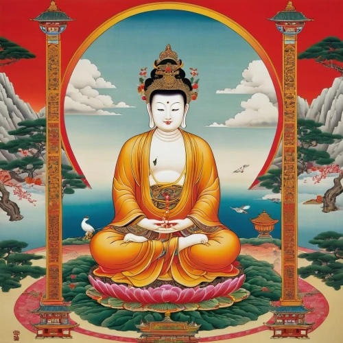 tsongkhapa,longchenpa,theravada buddhism,amitabha,buddhadev,samantabhadra,bodhicitta,buddha purnima,dzogchen,buddhadharma,tathagata,bodhisattva,milarepa,ksitigarbha,padmasambhava,dharmakaya,prajnaparamita,shakyamuni,shishapangma,buddhaghosa,Illustration,Abstract Fantasy,Abstract Fantasy 10