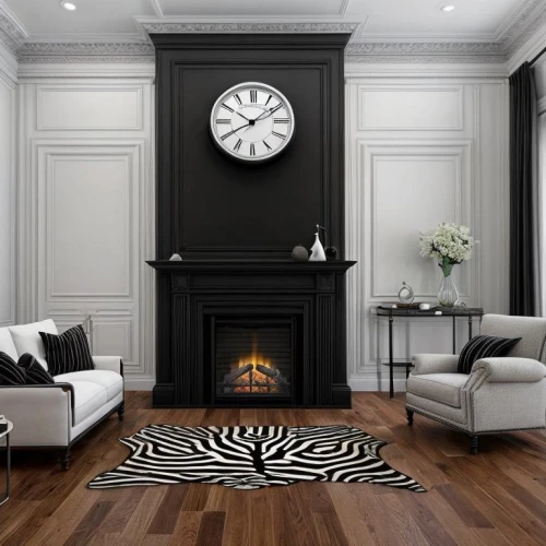 hardwood floors,fire place,fireplace,contemporary decor,modern decor,sitting room,fireplaces,coffered,interior decoration,wood floor,livingroom,interior decor,living room,patterned wood decoration,danish room,rovere,family room,chimneypiece,great room,fire in fireplace