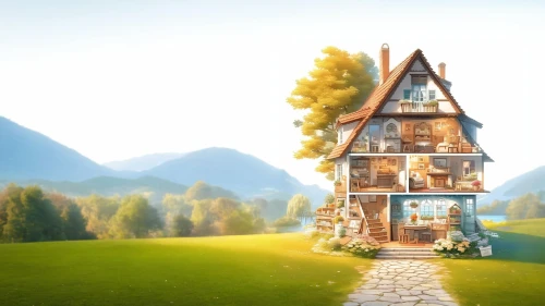 miniature house,little house,dreamhouse,small house,lonely house,house in mountains,wooden house,house in the forest,house in the mountains,beautiful home,home landscape,danish house,glickenhaus,swiss house,build a house,log home,crispy house,house trailer,half-timbered house,house with lake