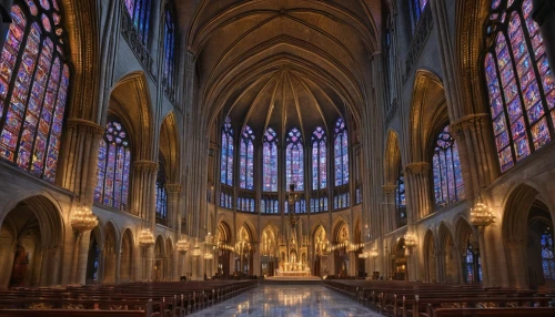 transept,presbytery,cathedral,interior view,the cathedral,the interior,interior,notre dame,main organ,pipe organ,gesu,duomo,notredame,stained glass windows,sanctuary,cathedrals,nave,gothic church,notredame de paris,christ chapel,Illustration,Realistic Fantasy,Realistic Fantasy 43