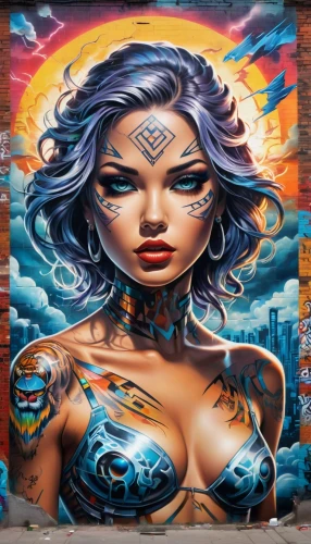 welin,chicana,grafite,graffiti art,chicanas,adnate,pointz,viveros,graffiti,promethea,streetart,chicano,neon body painting,graff,tattoo girl,street artists,spray paint,graffitti,bodypaint,muralist,Conceptual Art,Graffiti Art,Graffiti Art 09