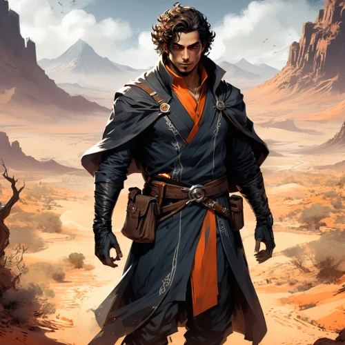 seregil,ronon,warrick,kenshi,cassian,ardeth,auron,fremen,the wanderer,vagabond,alatriste,carstairs,fingon,calrissian,baze,scanlan,haytham,martell,yojimbo,star-lord peter jason quill,Conceptual Art,Fantasy,Fantasy 02