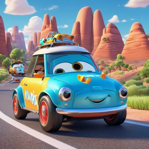 cartoon car,radiator springs racers,hotrod car,autopia,garrison,car racing,car hop,racing road,children's car,car race,running car,roadsters,mater,3d car wallpaper,3d car model,cars,game car,moottero vehicle,fast car,renderman,Unique,3D,3D Character