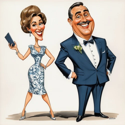 caricatures,caricature,caricaturists,caricatured,caricaturing,caricaturist,wedding icons,roaring twenties couple,casados,man and wife,wedding couple,mr and mrs,callas,marital,flapper couple,remarried,chigwedere,wedded,peretz,bridewealth,Illustration,Abstract Fantasy,Abstract Fantasy 23