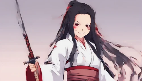 wuxian,kaguya,haibei,seigen,yuexiu,naginata,zhiyuan,mizui,kogyo,kurohime,guqin,hisako,kunqu,tsubaki,bingqian,kyudo,xuanwei,yamashiro,mikio,sango,Illustration,Japanese style,Japanese Style 06