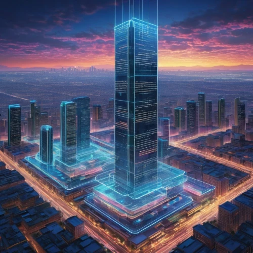 cybercity,guangzhou,skyscraper,cyberport,tianjin,the skyscraper,cybertown,skyscraping,ctbuh,skycraper,metropolis,supertall,skyscrapers,chengli,skyscraper town,hypermodern,electric tower,zhengzhou,megacorporation,chengdu,Illustration,Retro,Retro 15