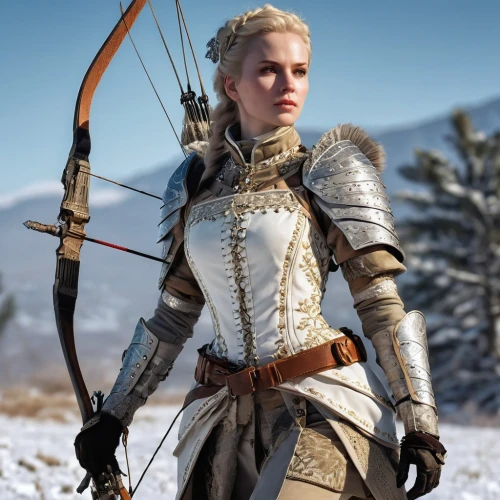 female warrior,cirta,gudmundsdottir,brienne,gwendoline,helgen,swordswoman,sigurdardottir,gunhild,gunnhild,bow and arrows,aveline,warrior woman,thorhild,ciri,sse,swath,gunnarsdottir,adelheid,nordic,Photography,General,Realistic