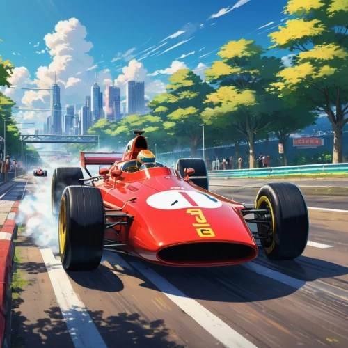 racing road,hillclimb,automobile racer,grand prix,mobile video game vector background,grandprix,game illustration,overtake,game car,trackmania,ferrari roma,overtaking,fiorano,overtakes,monza,scuderia,marussia,codemasters,ferrari,f1 car,Illustration,Japanese style,Japanese Style 03