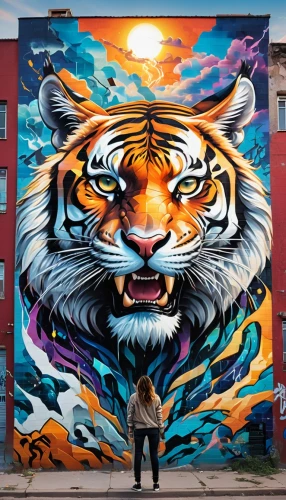 a tiger,bengal tiger,stigers,asian tiger,tiger,pointz,tigers,tigerish,brooklyn street art,tigor,tiger head,tigar,tigre,tigert,passyunk,tigr,hottiger,tigris,muralist,street artist,Conceptual Art,Graffiti Art,Graffiti Art 09