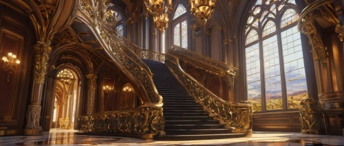 hall of the fallen,ornate,staircase,ornate room,grandeur,royal interior,the throne,stairway,opulence,theed,labyrinthian,entranceway,kingdoms,monarchic,staircases,versailles,hungarian parliament building,golden crown,opulent,opulently,Conceptual Art,Sci-Fi,Sci-Fi 08