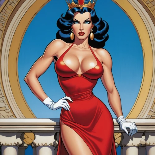 eldena,lilandra,zatara,jane russell-female,darna,barda,palmiotti,madelyne,villainess,teela,vampirella,valentine pin up,selina,queen of hearts,valentine day's pin up,emperatriz,scarlet witch,contessa,countess,fantasy woman,Illustration,American Style,American Style 05