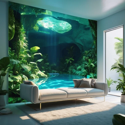 underwater oasis,fish tank,aquarium,underwater landscape,water sofa,aquariums,marine tank,aqua studio,great room,underwater background,tropical house,tropical fish,tropica,aquatic life,reef tank,ocean paradise,underwater playground,modern decor,beautiful home,seaquarium,Photography,Artistic Photography,Artistic Photography 03