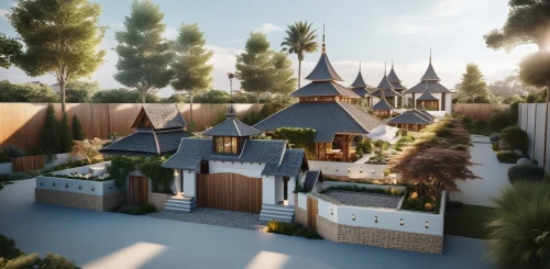 nativity village,render,knight village,bungalows,3d rendering,medieval town,roof landscape,townhomes,3d render,fantasyland,santa's village,3d rendered,riftwar,townscapes,netherwood,rendered,ecovillages,fantasy city,alpine village,suburbanized,Photography,General,Realistic