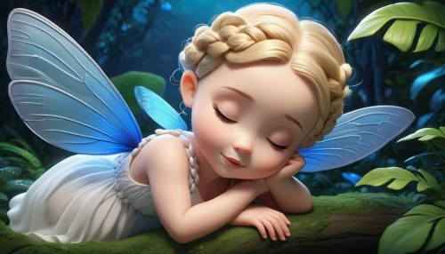 little girl fairy,tinkerbell,fairy,thumbelina,fairies,faerie,anjo,faery,morphos,ulysses butterfly,fairie,diwata,garden fairy,fairy queen,aurora butterfly,flower fairy,fairy tale character,tink,julia butterfly,rosa ' the fairy,Unique,3D,3D Character