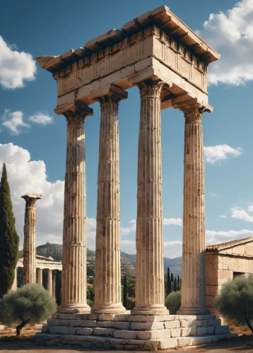 greek temple,erechtheion,roman temple,erechtheus,doric columns,temple of diana,panathenaic,temple of hercules,panagora,acropolis,athenian,roman columns,peristyle,caesonia,the parthenon,artemis temple,laodicea,hellas,parthenon,pallas athene fountain,Photography,Documentary Photography,Documentary Photography 06