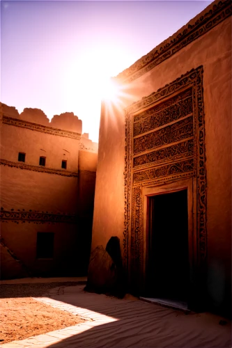 marrakesh,caravansary,kashan,harran,ibn tulun,casbah,kasbah,taroudant,ouarzazate,ghardaia,kerman,la kasbah,zabid,theed,edfu,agrabah,haddou,ghadames,souq,meknes,Illustration,Retro,Retro 04