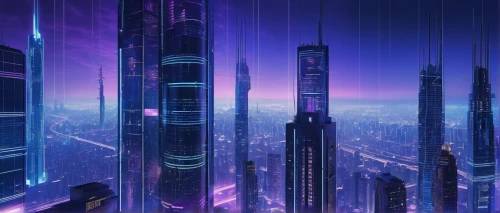 cybercity,futuristic landscape,metropolis,coruscant,cyberpunk,cityscape,cyberworld,guangzhou,cybertown,futuristic,cyberport,fantasy city,kaidan,shanghai,cyberia,cyberscene,coruscating,synth,skyscraper,scifi,Illustration,Retro,Retro 01