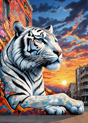 white tiger,tigris,graffiti art,tigre,pointz,tigar,welin,stigers,grafite,white bengal tiger,tigr,blue tiger,macan,hottiger,tigon,streetart,tigert,bengal tiger,white lion,tigor,Conceptual Art,Graffiti Art,Graffiti Art 09