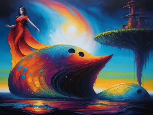 dubbeldam,fantasy picture,girl with a dolphin,fantasia,atlanticus,sirena,sea fantasy,fantasy art,oceano,surrealism,semiaquatic,nereid,venusian,aquarius,ballenas,samudra,constellation swan,oceanica,pescador,andromeda,Illustration,Realistic Fantasy,Realistic Fantasy 25