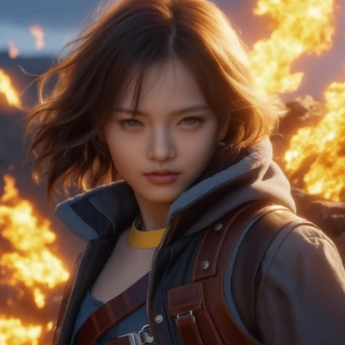 kazama,fireforce,fire background,tsuneo,yang,asami,shimei,lezha,fire angel,haixia,yanmei,takako,xiaoyu,sakurai,fire eyes,shenmue,eiko,bdo,rakoto,atsuko,Photography,General,Realistic