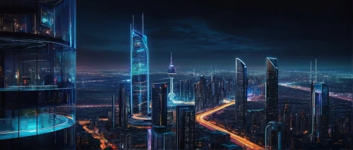 futuristic landscape,cybercity,dubai,dubay,mubadala,futuristic architecture,dubia,guangzhou,cyberport,coruscant,nakheel,city at night,cityscape,metropolis,cybertown,futuristic,tallest hotel dubai,skyscraper,shanghai,capcities,Illustration,Abstract Fantasy,Abstract Fantasy 01