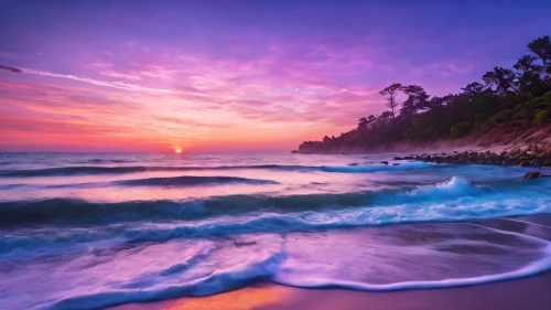 sunrise beach,purple landscape,beautiful beaches,pink beach,beautiful beach,varkala,dream beach,beach landscape,sunset beach,brazilian beach,beach scenery,wavelength,splendid colors,coast sunset,seascape,tropical beach,coastal landscape,tropical sea,phuket province,pink dawn,Photography,General,Fantasy