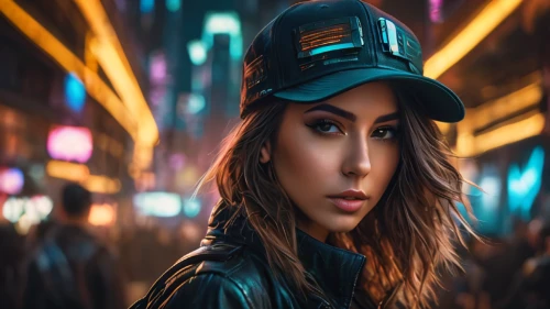 girl wearing hat,the hat-female,zofia,portrait background,city ​​portrait,world digital painting,3d background,photoshop manipulation,creative background,background bokeh,free background,photomanipulation,youtube background,policewoman,bokeh effect,photo manipulation,hat retro,digiart,gold cap,edit icon,Photography,General,Fantasy