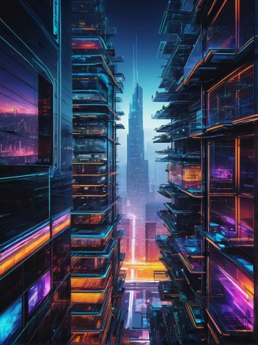 cybercity,futuristic landscape,cityscape,cybertown,cyberpunk,metropolis,skyscraper,futuristic,skyscrapers,cyberport,cyberia,synth,hypermodern,cyberscene,ctbuh,microdistrict,dystopian,cyberview,polara,high rises,Conceptual Art,Daily,Daily 19