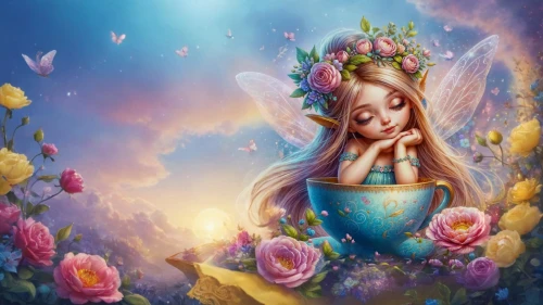 flower fairy,little girl fairy,mermaid background,rosa 'the fairy,fairie,rosa ' the fairy,faerie,faery,fairy,garden fairy,fairy queen,fantasy picture,fairyland,fairy galaxy,fairy world,girl in flowers,flower background,thumbelina,fairy tale character,ostara