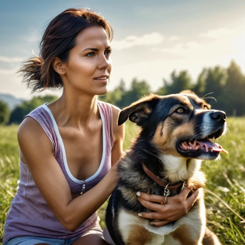 girl with dog,companion dog,dog photography,petcare,human and animal,malinois and border collie,dog pure-breed,brachytherapy,mixed breed dog,dog training,female dog,alsatians,veterinarians,boy and dog,outdoor dog,ifaw,dog breed,bioidentical,honden,jagdstaffel,Photography,General,Realistic