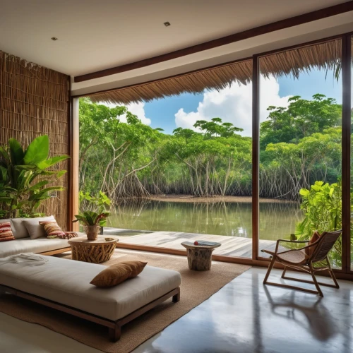 amanresorts,bamboo curtain,tropical house,amazonia,anantara,tropical island,tropical forest,tropical greens,tropical jungle,backwaters,shangri,cabana,beautiful home,luxury property,neotropical,seclude,luxury bathroom,luxury home interior,great room,srilanka,Photography,General,Realistic