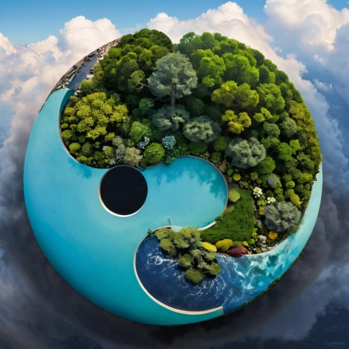 terraformed,mother earth,little planet,floating island,terraforming,floating islands,iplanet,small planet,ecopeace,earth chakra,yinyang,love earth,earth in focus,mother earth squeezes a bun,ecological,earth,earthward,earth pot,little world,ecotopia,Illustration,Vector,Vector 12