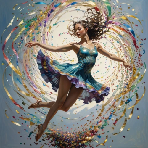 dance with canvases,twirl,twirling,dancer,twirls,dance,harmonix,twirled,ballet dancer,love dance,danses,whirling,little girl twirling,balletic,bailar,exuberance,danseuse,twirler,danse,pirouettes,Illustration,Realistic Fantasy,Realistic Fantasy 03