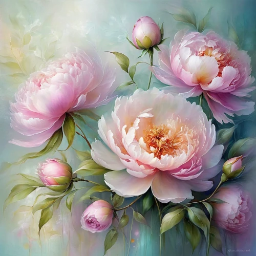 pink peony,peonies,peony,peony pink,flower painting,peony bouquet,lotus flowers,pink water lilies,peony frame,common peony,lotuses,pink floral background,flower art,blooming roses,splendor of flowers,rose flower illustration,camelliers,lotus blossom,noble roses,camellia blossom,Conceptual Art,Daily,Daily 32
