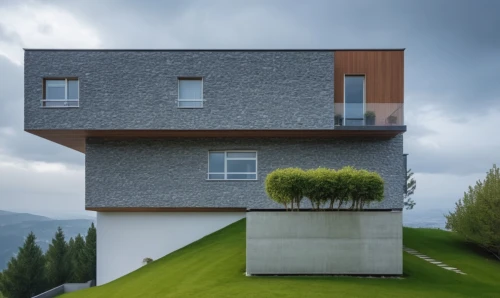 cubic house,modern house,modern architecture,cube house,house in mountains,eisenman,frame house,passivhaus,residential house,housewall,house shape,bauhaus,roof landscape,arhitecture,house in the mountains,vivienda,architettura,immobilien,grass roof,lohaus,Photography,General,Realistic