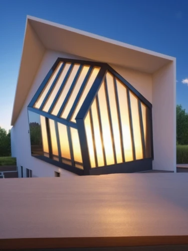 dormer window,folding roof,3d rendering,skylights,facade lantern,velux,skylight,revit,frame house,daylighting,house roof,render,3d render,illuminated lantern,cubic house,glass roof,roof panels,dormer,inverted cottage,dog house frame,Photography,General,Realistic